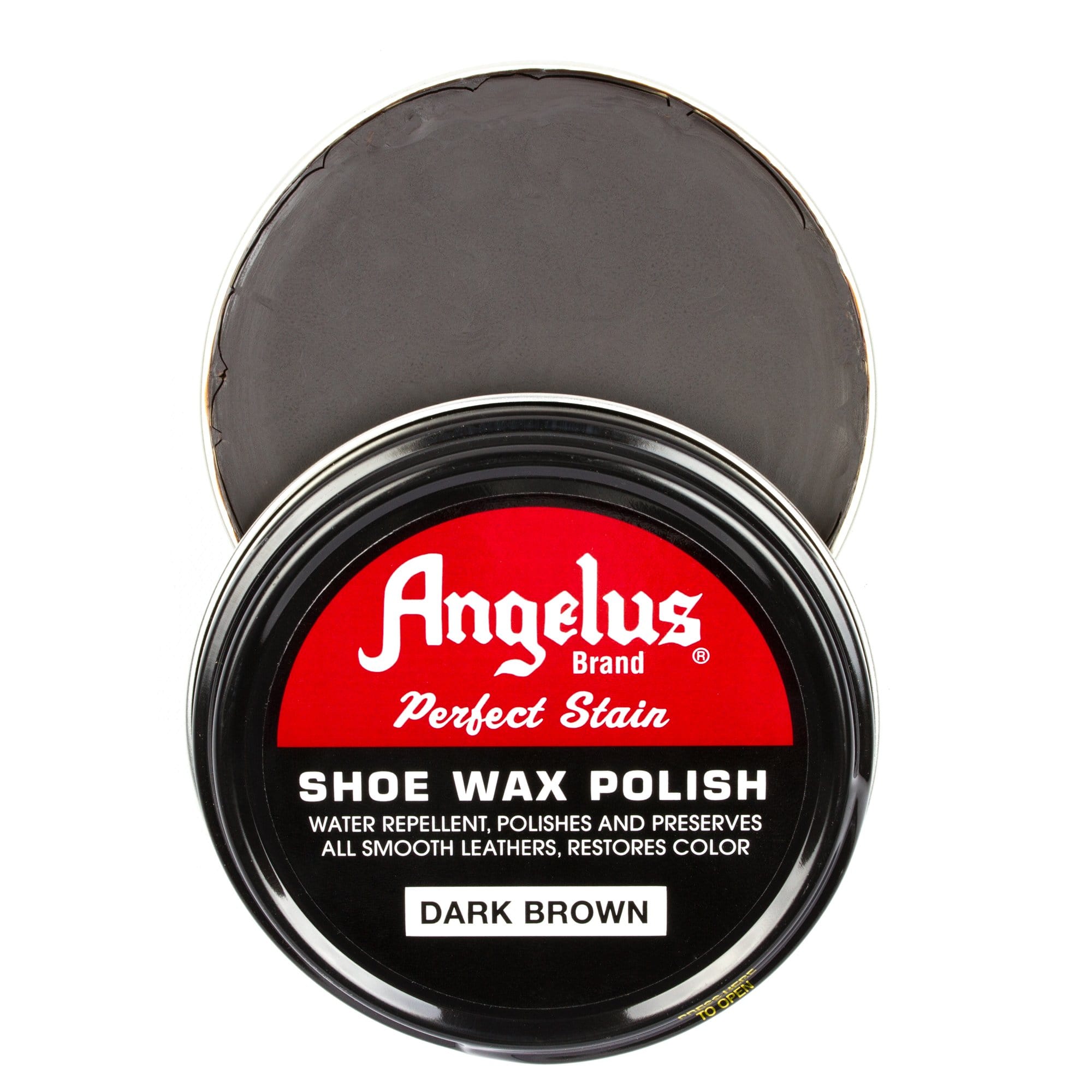 Angelus Dark Brown Shoe Wax Polish - Angelus Direct