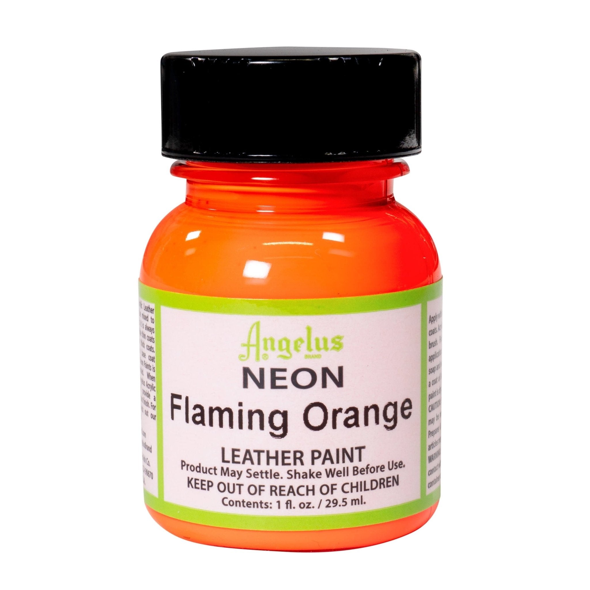 Angelus Neon Flaming Orange Paint - Angelus Direct