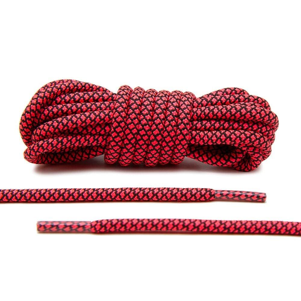 Infrapink/Black Rope Laces - Angelus Direct