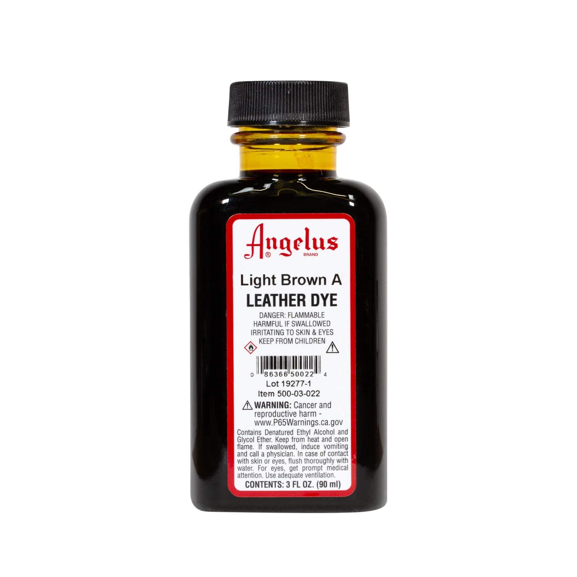 Light Brown A Leather Dye - Angelus Direct