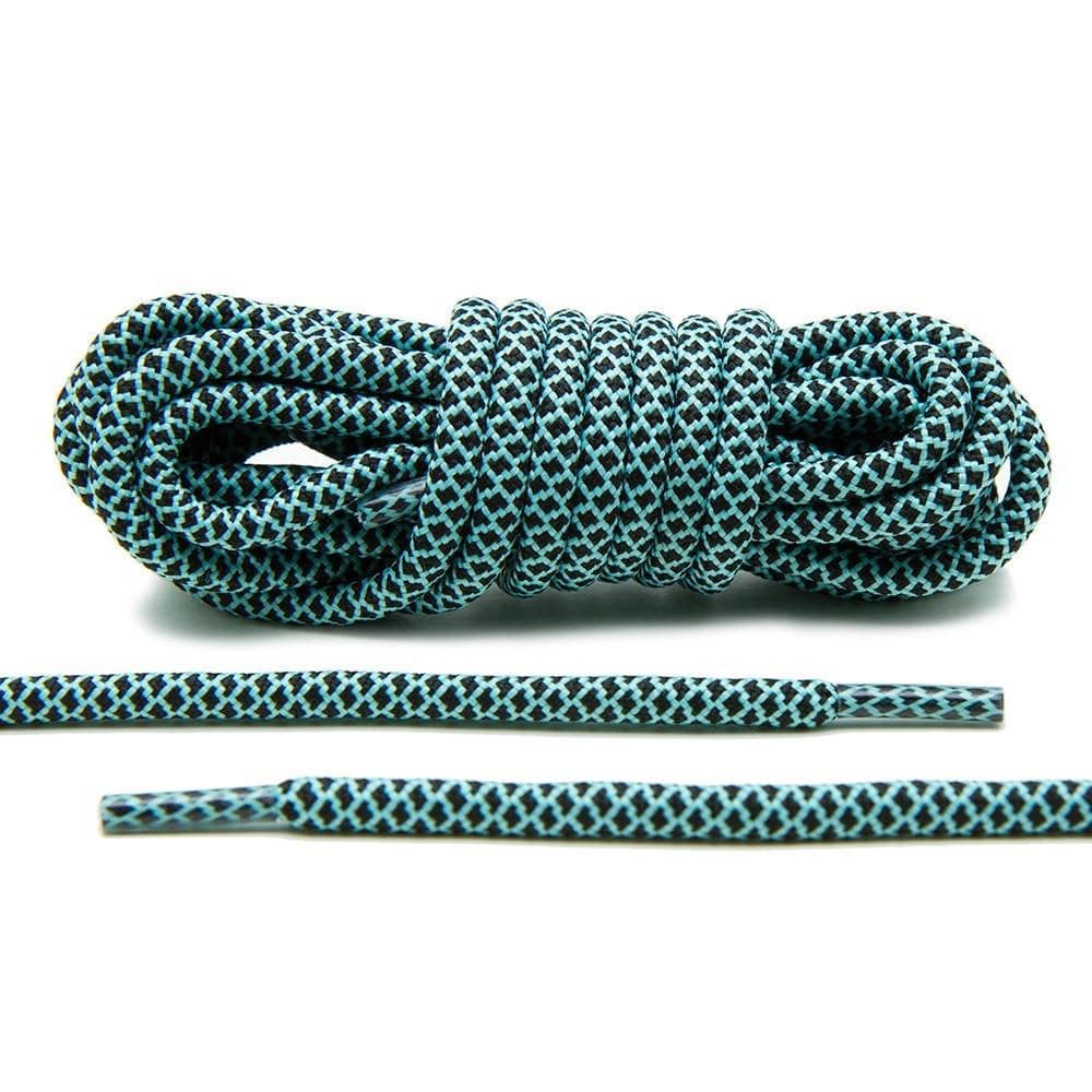 Mint/Black Rope Laces - Angelus Direct