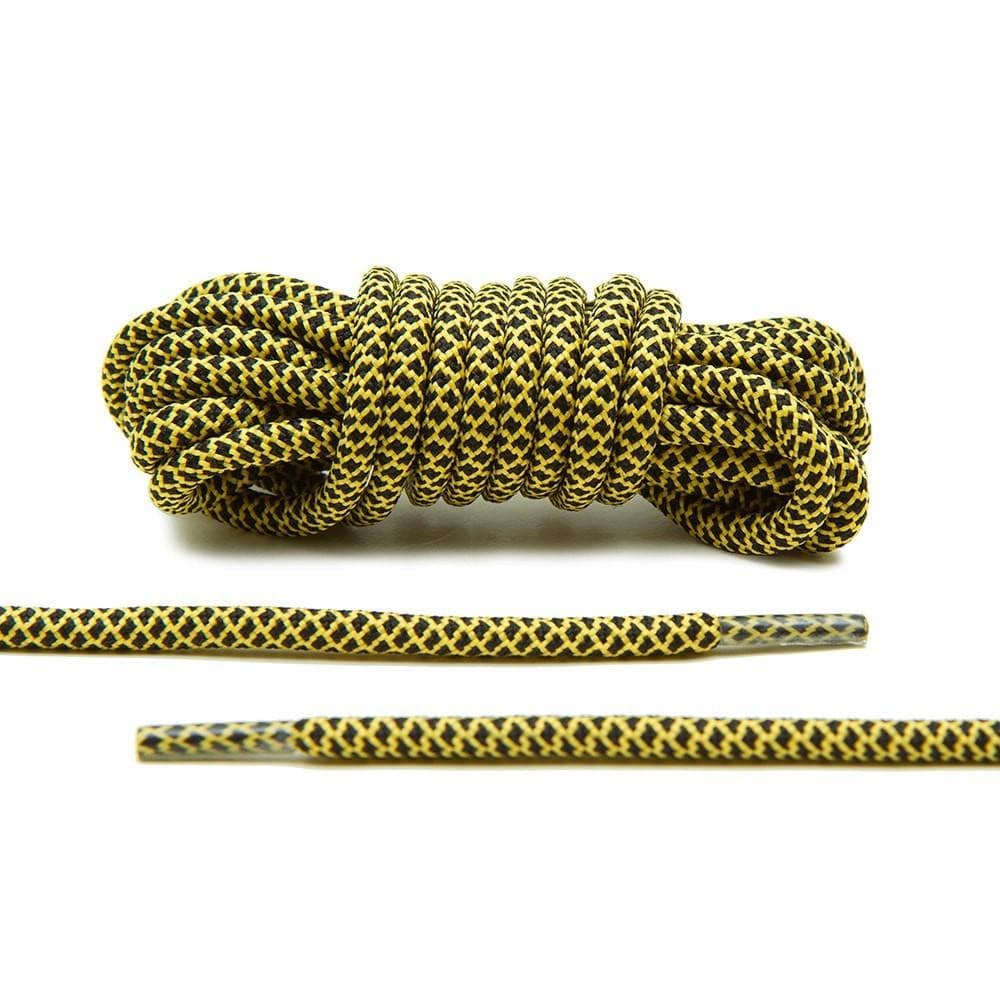 Yellow/Black Rope Laces *FINAL SALE* - Angelus Direct